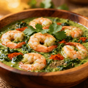 SHRIMP SAAG