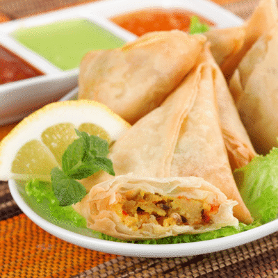 VEGETABLE SAMOSAS