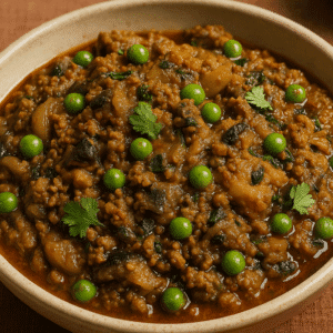 KEEMA BAINGAN BURTA