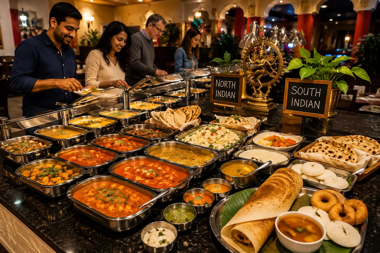 North and South Indian Variety
